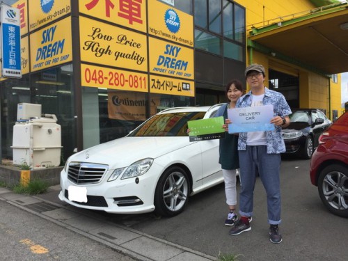 H25y メルセデスベンツ E250T AVG RSPリミテッド ご納車