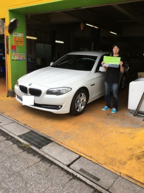 H23y BMW 528I F10モデル ご納車