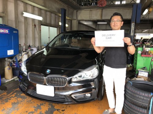 H26y Bmw 2シリーズ 218i アクティブツアラー ご納車 埼玉県川口市 外車 中古車販売店 スカイドリーム Skydream