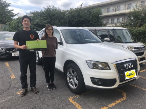 H23y アウディ Q5 2.0T クワトロ ご納車