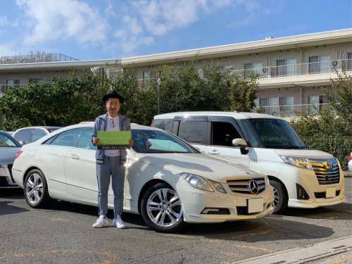 H23y メルセデスベンツ E350 クーペ ご納車