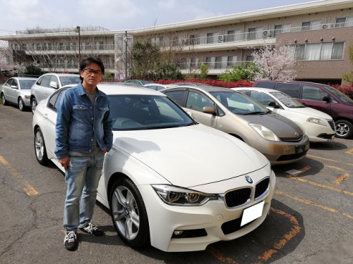 BMW 320d F30 MSport ご納車