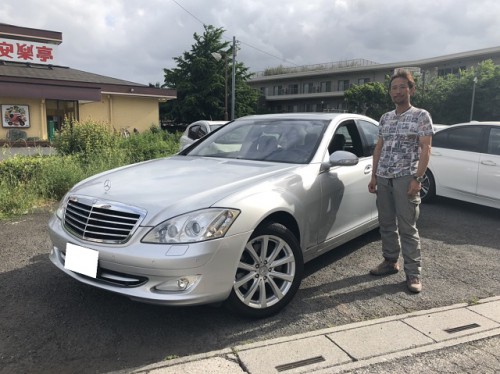 H21y メルセデスベンツ S550 ご納車