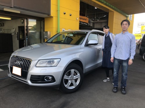 H25y アウディ Q5 後期型 2.0TFSI クワトロ ご納車