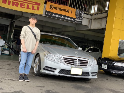 H25y Mercedes Benz E250 W212 Avantgarde AMG sport PKG. ご納車