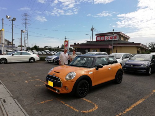 H26y MINI Cooper S ご納車 スカイドリーム