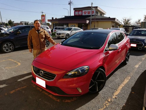 H28y VOLVO V40 D4 Rデザイン ご納車