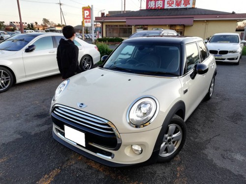 H28y MINI Cooper D ご納車