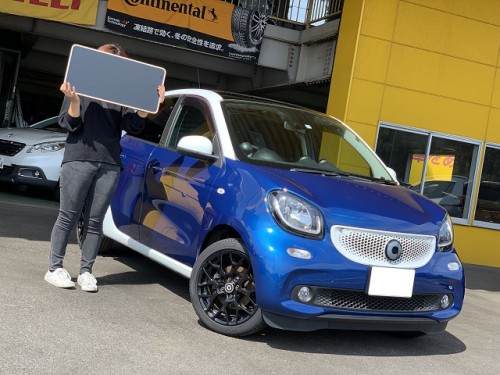 H29y Smart Forfour Turbo ご納車