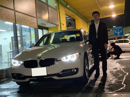 H25y BMW 320d F30 Sport ご納車