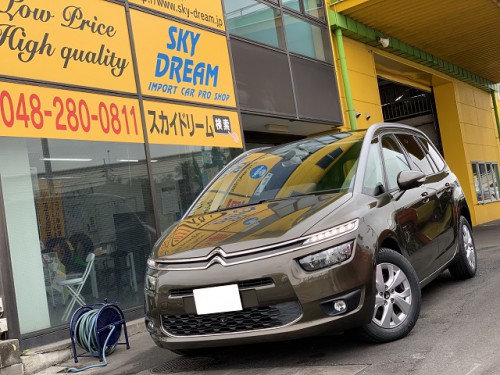 H26y Citroen Grand C4 Picasso Seduction ご納車